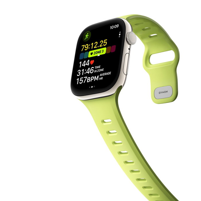 Nomad Tempo Band 46mm Lime para Apple Watch