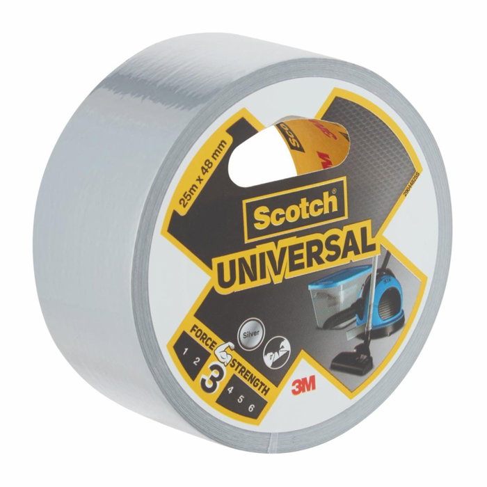 Scotch Cinta Americana Universal Gris 48 mm x 25 m