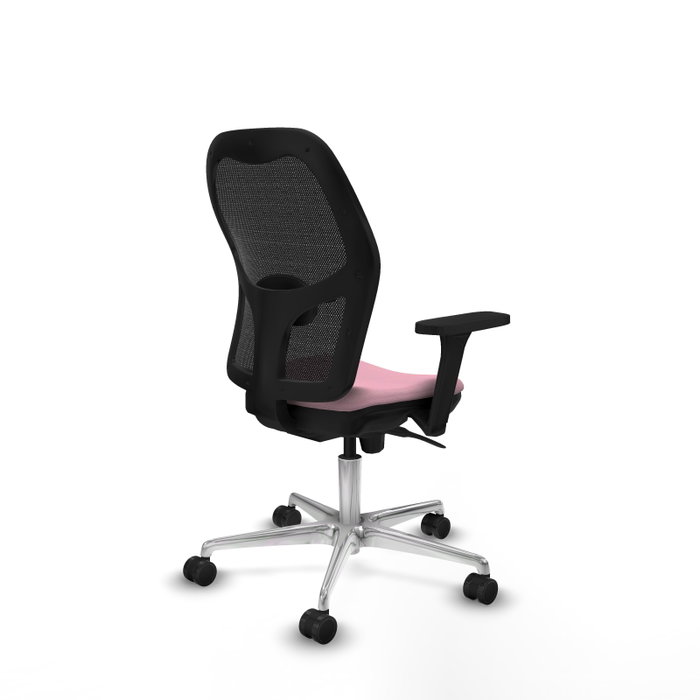 PIQUERAS Y CRESPO Silla de Oficina Jorquera Rosa y Negra PIQUERAS Y CRESPO Silla de Oficina Jorquera Rosa y Negra
