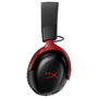 HyperX Cloud III S Wireless Gaming Headset Negro/Rojo - Inalámbrico 2.4GHz, Bluetooth 5.3, 120h Batería, Micrófono Desmontable, Referencia A59Z0AA