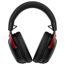 HyperX Cloud III S Wireless Auriculares Gaming Circumaural, Color Negro y Rojo, Referencia A59Z0AA
