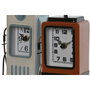 DKD Home Decor Reloj de Sobremesa Metal Gasoliner Surtido de 2 Unidades