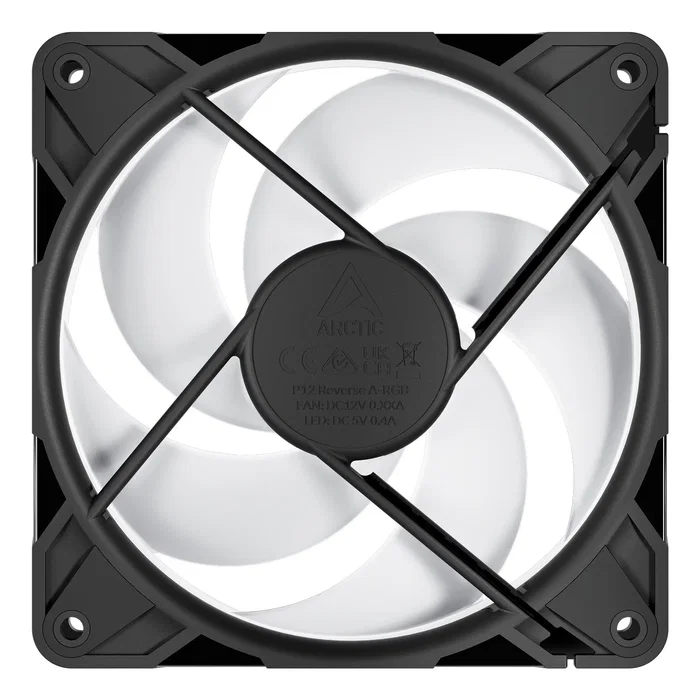 ARCTIC P12 Pro Reverse A-RGB Negro