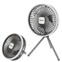 Aktive Ventilador portátil silencioso 3 en 1 con luz y carga USB