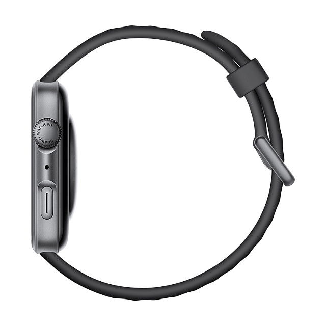 HUAWEI Seiya-B19F Huawei Watch Fit 4 Correa de fluoroelastómero Negra