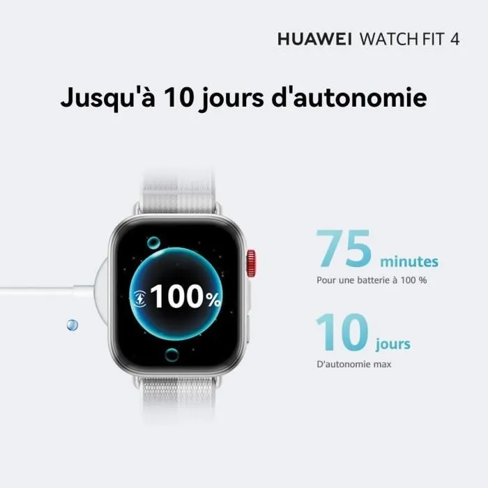 Huawei Watch Fit 4 Negro Fluoroelastómero