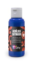 Pintura Acrilica Tcolors 80 Ml (Botella) Azul Utramar