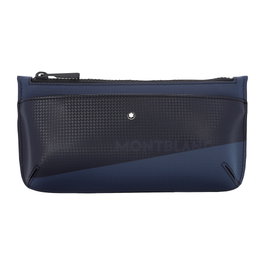 Montblanc MB128611 Bolso de mano negro con fibra de carbono