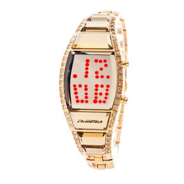 CHRONOTECH Reloj Digital CT7122LS-09M Dorado