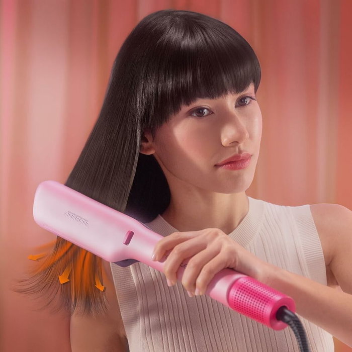 Cecotec Air Lisse Champagne Plancha de pelo Airflow Champán
