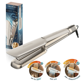 Cecotec Air Lisse Champagne Plancha de pelo Airflow Champán