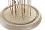 DKD Home Decor Decoración Flor Seca Cristal 18x18x32 Espigas