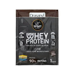 DRASANVI SPORT LIVE Whey Protein Aislado Doble Chocolate 500g