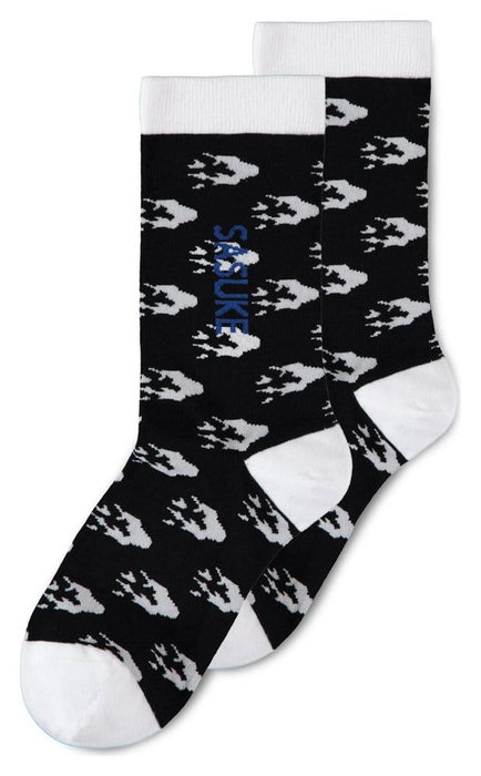 Naruto Pack de 3 Pares de Calcetines Sasuke, Kakashi, Itachi 39-42