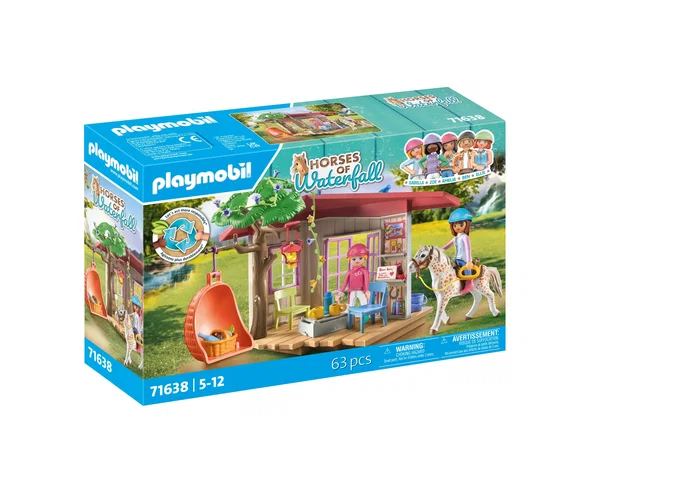 Playmobil Caseta club de equitación Horses of Waterfall 71638 Playmobil Caseta club de equitación Horses of Waterfall 71638
