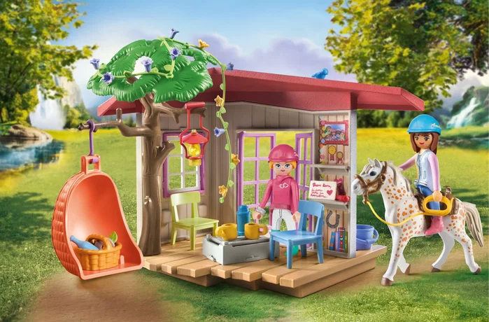 Playmobil Caseta club de equitación Horses of Waterfall 71638 Playmobil Caseta club de equitación Horses of Waterfall 71638