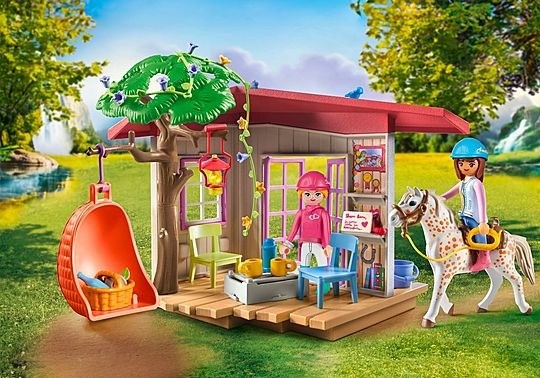 Playmobil 71638 Caseta Club de Equitación Horses of Waterfall