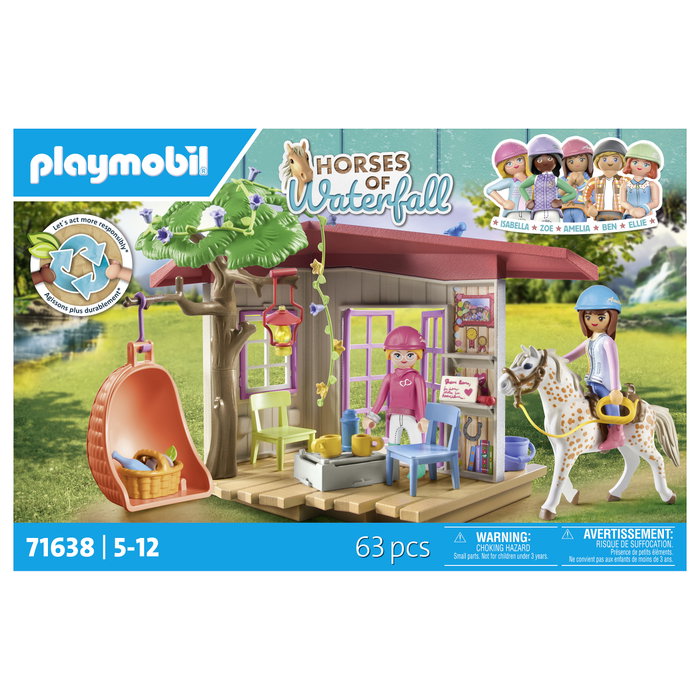 Playmobil Caseta club de equitación Horses of Waterfall 71638 Playmobil Caseta club de equitación Horses of Waterfall 71638