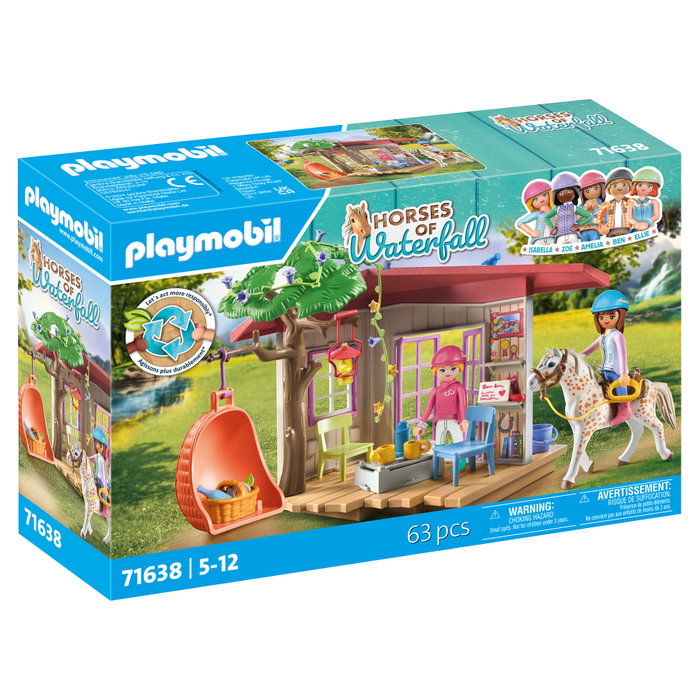 Playmobil Caseta club de equitación Horses of Waterfall 71638 Playmobil Caseta club de equitación Horses of Waterfall 71638