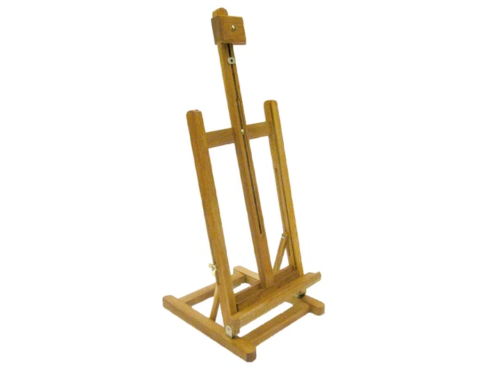 Artist Caballete de Estudio para Pintor en Madera de Sobremesa 28x32x74 cm