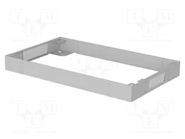 LANBERG Zócalo de acero para armario 1000x600x100mm
