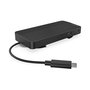 Lenovo 40B90000WW Travel Dock USB-C Dual Display, Puerto HDMI 2.1, DisplayPort 1.4, 4K 60Hz, Ethernet Gigabit, 3 Puertos USB, Negro