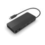 Lenovo 40B90000WW Travel Dock USB-C Dual Display, Puerto HDMI 2.1, DisplayPort 1.4, 4K 60Hz, Ethernet Gigabit, 3 Puertos USB, Negro