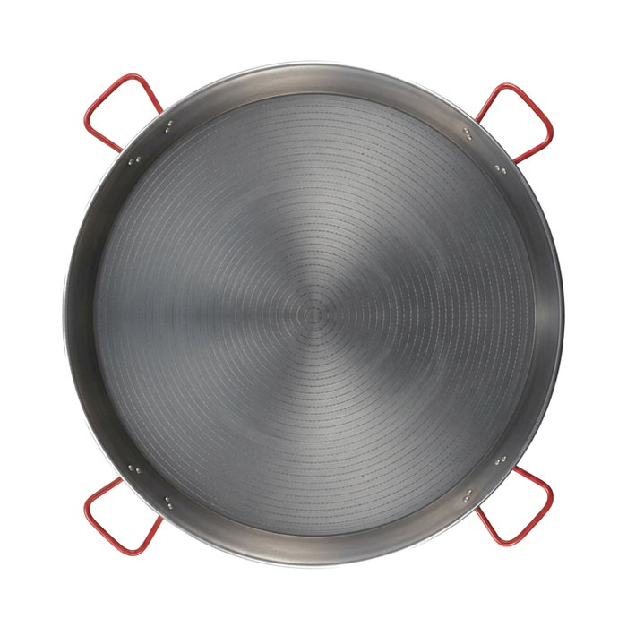 Paelleras El Cid Paellera Valenciana de Hierro Esmaltado con 4 Asas, Diámetro 115 cm Paelleras El Cid Paellera Valenciana de Hierro Esmaltado con 4 Asas, Diámetro 115 cm