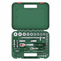 Bosch Juego de trinquete de 57 piezas 1/4 + 1/2
