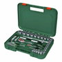 Bosch Juego de trinquete de 57 piezas 1/4 + 1/2