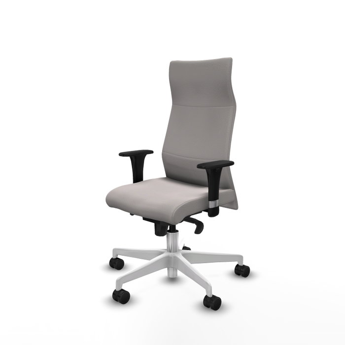 PIQUERAS Y CRESPO Sillón Albacete Blanco con Mecanismo Sincro y Similpiel PIQUERAS Y CRESPO Sillón Albacete Blanco con Mecanismo Sincro y Similpiel