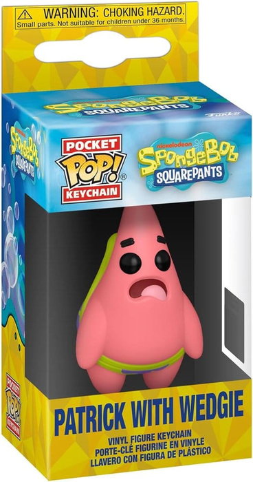Bob Esponja Llaveros Pocket POP! Vinyl Patrick w/Wedgie 4 cm Surtido (12) Bob Esponja Llaveros Pocket POP! Vinyl Patrick w/Wedgie 4 cm Surtido (12)