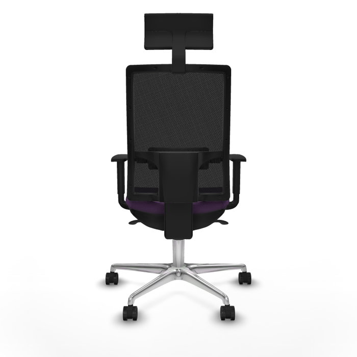 PIQUERAS Y CRESPO Silla de oficina Horna con mecanismo Sincro, Morado y Negro PIQUERAS Y CRESPO Silla de oficina Horna con mecanismo Sincro, Morado y Negro