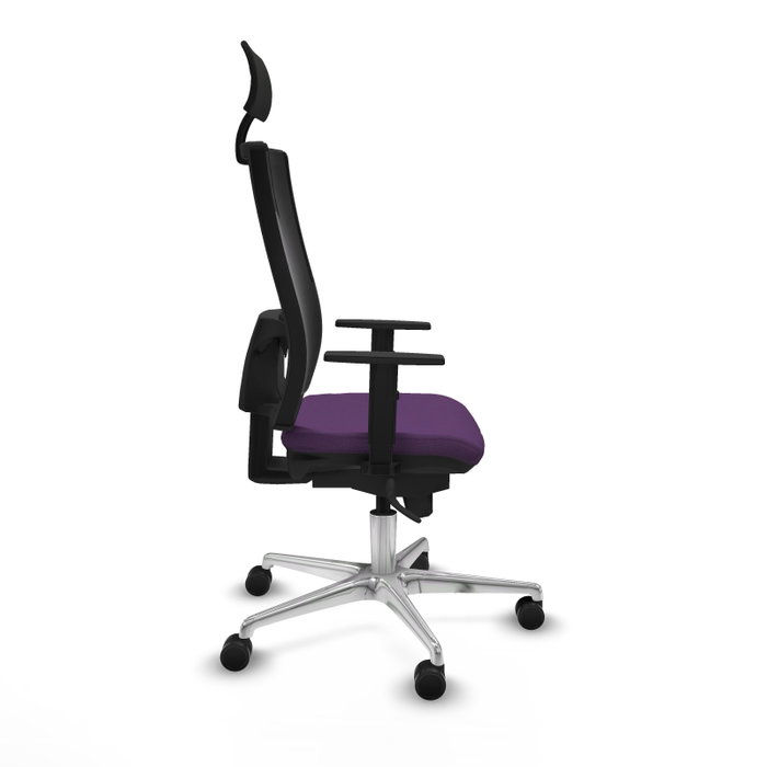 PIQUERAS Y CRESPO Silla de oficina Horna con mecanismo Sincro, Morado y Negro PIQUERAS Y CRESPO Silla de oficina Horna con mecanismo Sincro, Morado y Negro