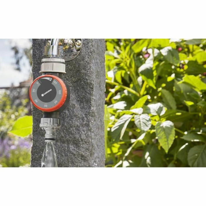 Gardena Temporizador de riego para grifos 26,5 mm y 33,3 mm