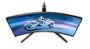 Philips Evnia 32M2C5500W Monitor Gaming Curvo 32 pulg Quad HD 240 Hz Negro