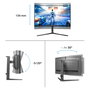 Philips Evnia 32M2C5500W Monitor Gaming Curvo 32 pulg Quad HD 240 Hz Negro
