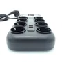 Cyberpower Regleta P0820SUF0-DE con 8 Tomas de Corriente y 2 USB, Cable 1.8m, Negra