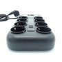 Cyberpower Regleta P0820SUD0-DE con 8 Tomas de Corriente y 2 USB Negra