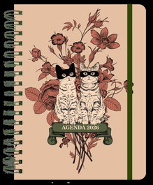 TANTANFAN Agenda anual semanal 2026 Laura Agustí 'Gatos'