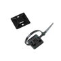 Lapafil Base de Anclaje Adhesiva para Bridas 3,6mm Negra, Pack 100 Unidades