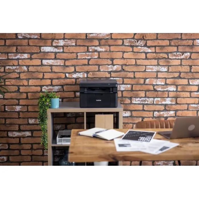 Brother DCP-L1642W Impresora Multifunción Monocromática 3 en 1 A4 con Wi-Fi y Wi-Fi Direct