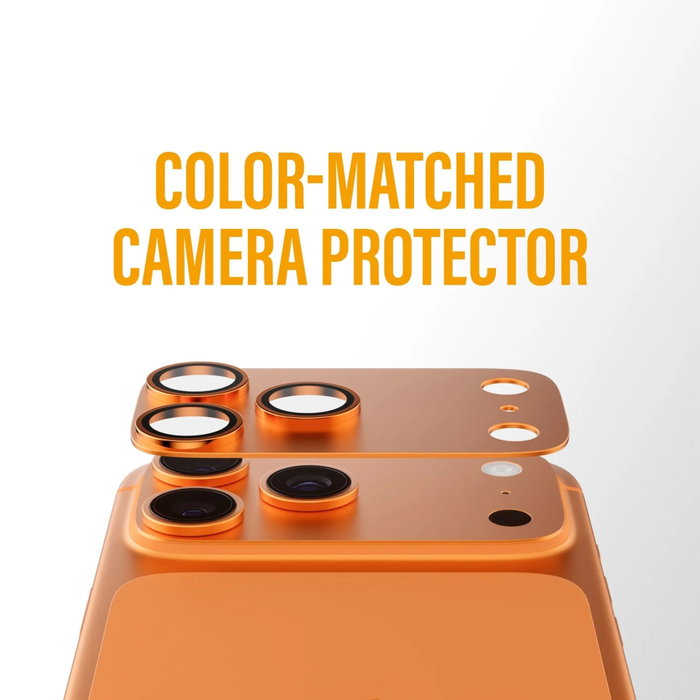 PanzerGlass Protector de Cámara Fender Cosmic Orange para iPhone 17 Pro PanzerGlass Protector de Cámara Fender Cosmic Orange para iPhone 17 Pro