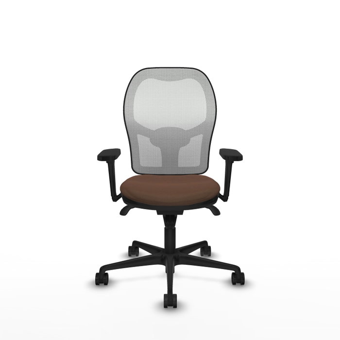 PIQUERAS Y CRESPO Silla de oficina Jorquera con mecanismo Sincro, brazos 3D y apoyo lumbar PIQUERAS Y CRESPO Silla de oficina Jorquera con mecanismo Sincro, brazos 3D y apoyo lumbar