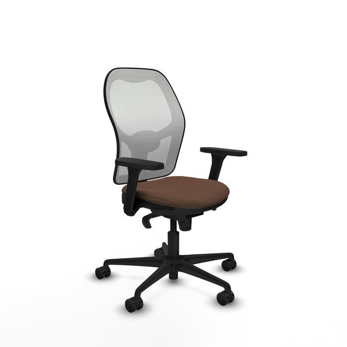 PIQUERAS Y CRESPO Silla de oficina Jorquera con mecanismo Sincro, brazos 3D y apoyo lumbar PIQUERAS Y CRESPO Silla de oficina Jorquera con mecanismo Sincro, brazos 3D y apoyo lumbar