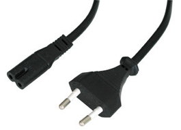 Lindy 30423 Cable de Alimentación 5 m CEE7/16 a C7 Acoplador Negro