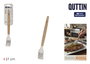 Inde Pincel Soft M de Madera Quttin - 31 cm de Largo x 6.5 cm de Ancho - Pincel para Pintura (24 Unidades)