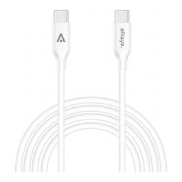 alkaya Speed Flex Cable USB-C a USB-C 2 m blanco