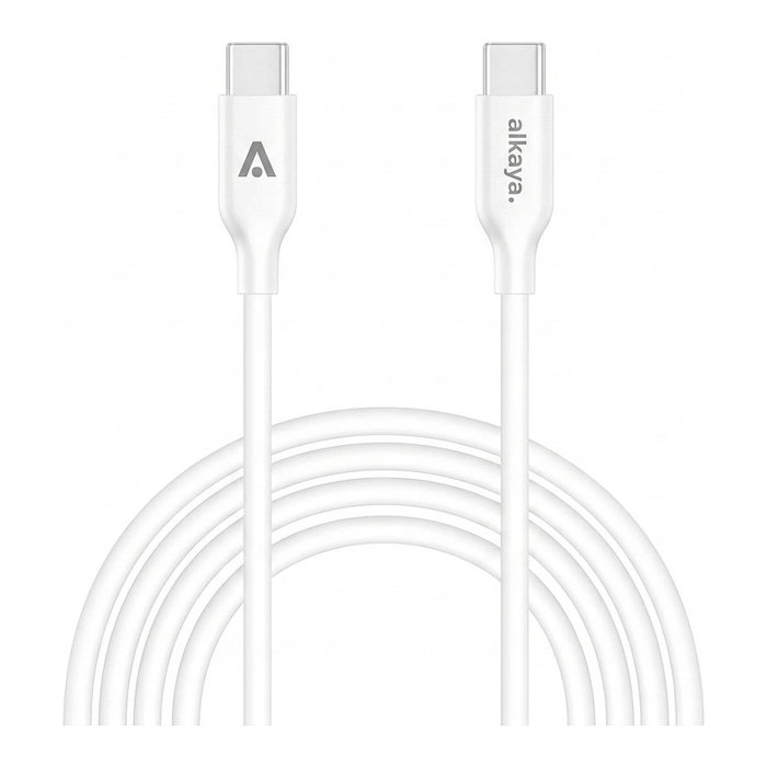 alkaya Speed Flex Cable USB-C a USB-C 2 m blanco alkaya Speed Flex Cable USB-C a USB-C 2 m blanco