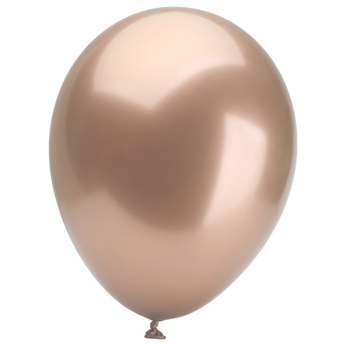 Party Time - Juego de 6 Globos XL (Oro Rosa, Plata, Cobre) para Fiestas y Decoración